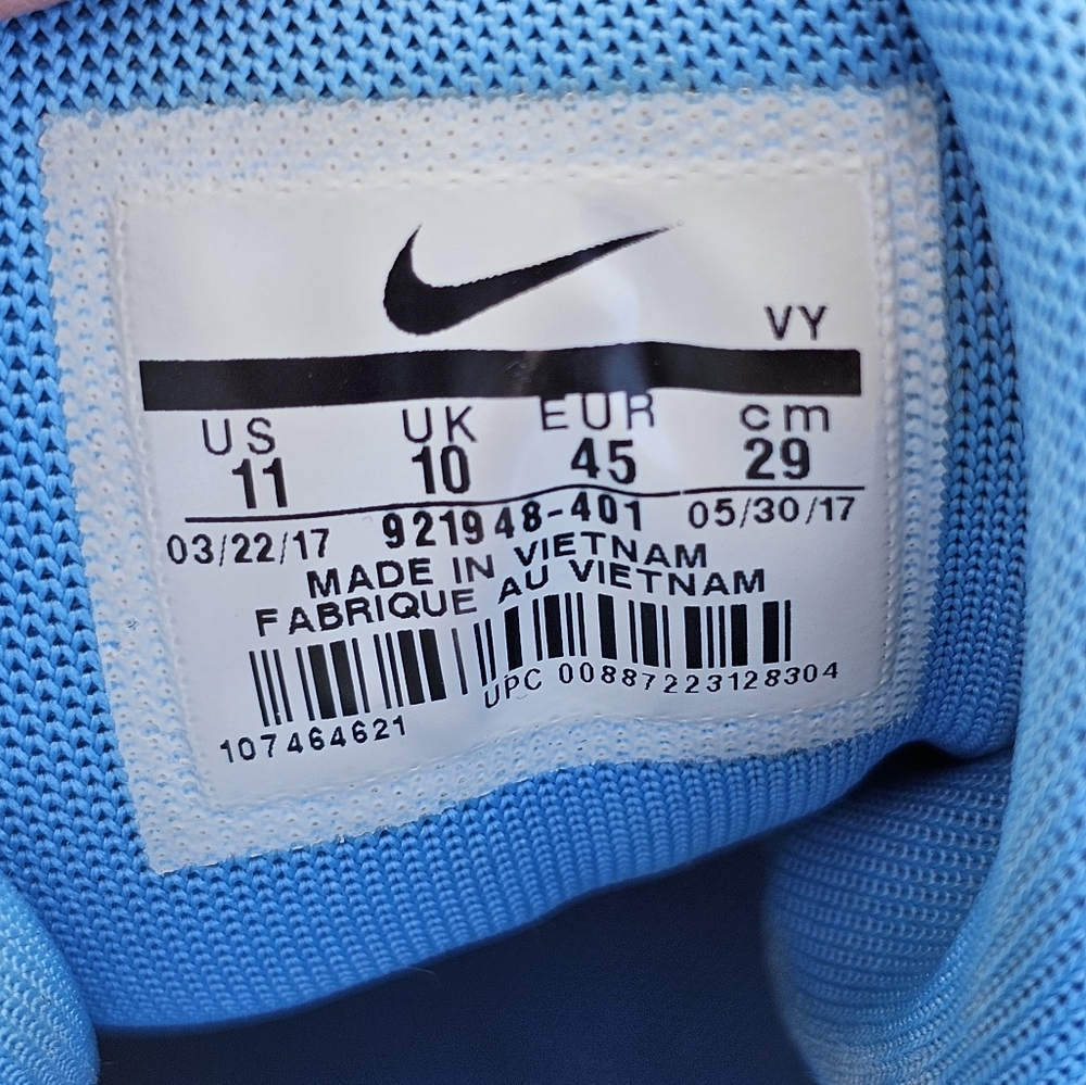 Nike Air More Uptempo 'University Blue' 921948-401 SOLD SOLD SOLD SOLD SOLD SOLD - Picture 8 of 8